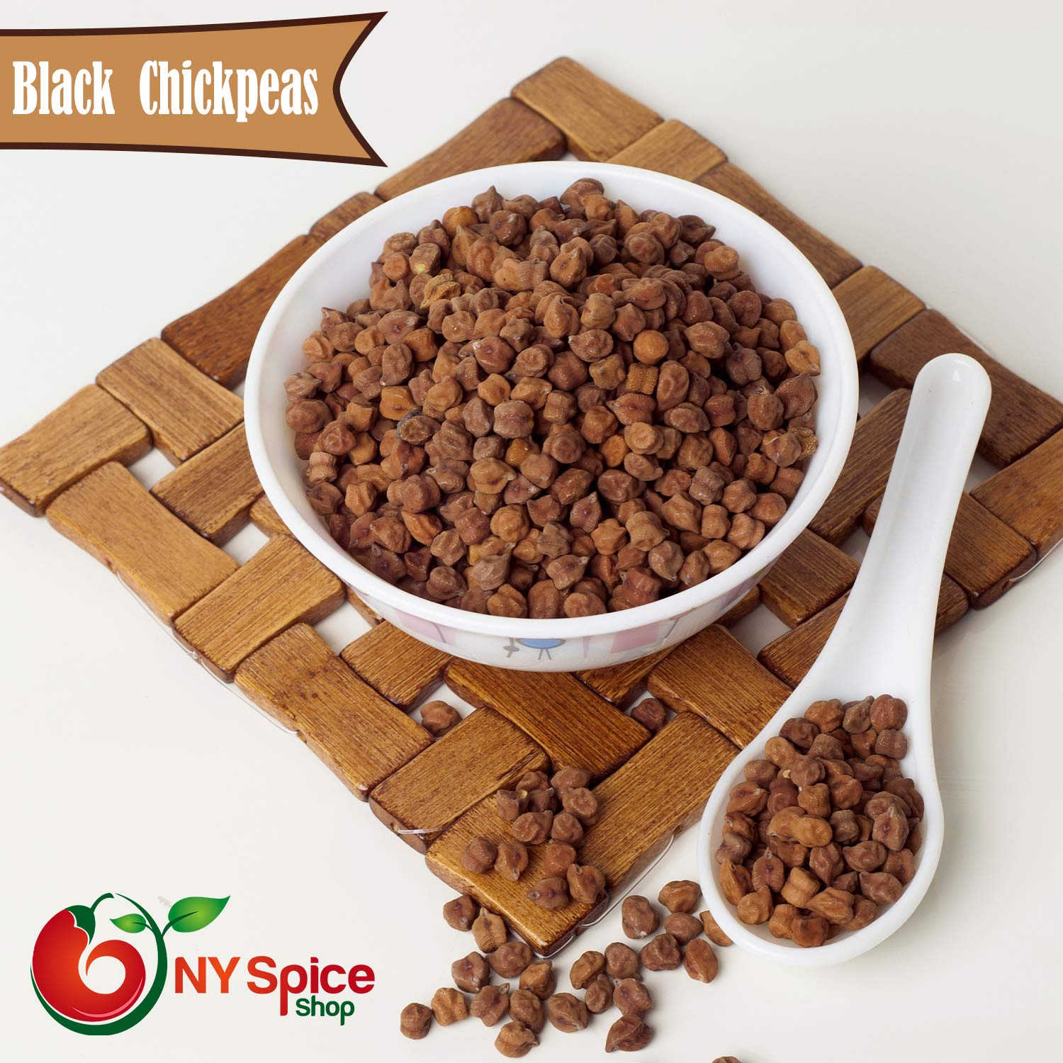 Amazon.com : NY Spice Shop Black Chickpeas - 5 Pound Desi Kala
